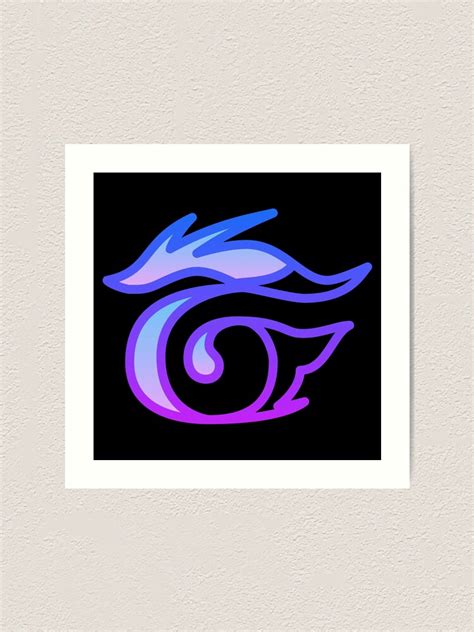 Garena Logo Designs Art Print For Sale By Zander501 Redbubble