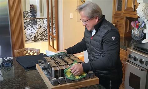 Nvidia says that the new ampere geforce rtx cards deliver up to 2x the performance and 1.9x that card was based on the 12nm turing process, indicating that a successor to that card based on. Ampere's coming: Nvidia CEO pulls 'world's largest graphics card' out of an oven before GTC ...