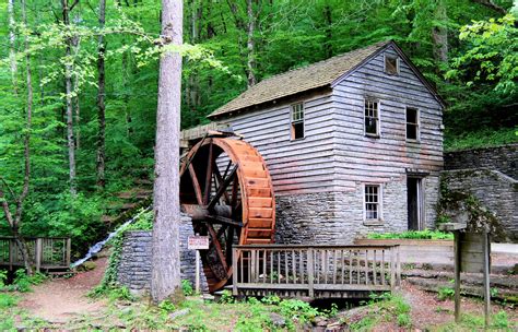 Grist Mill An Old Grist Mill Within The Norris Dam State P Flickr