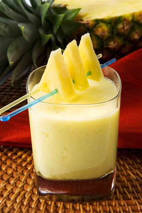 Piña Colada Recipe Pineapple With Coconut Milk Mocktail