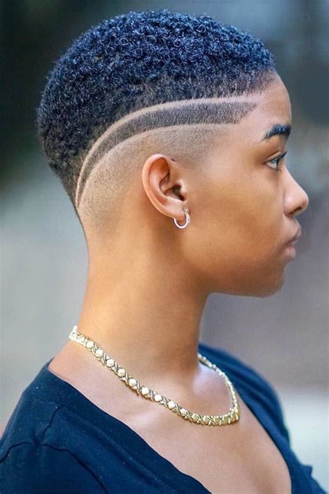 Fade Haircut For Black Women