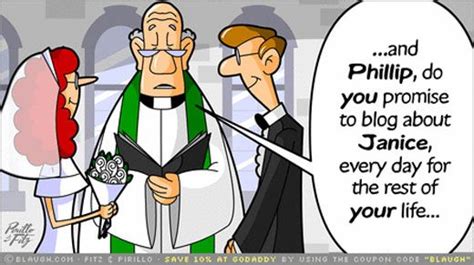 Marriage Comics Blogger Vowing Wedding Favors With Images Funny Comic Strips Funny