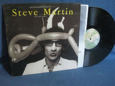 Vintage Steve Martin Lets Get Small Vinyl Lp Original 1977 Press