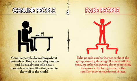 8 Differences Between Genuine And Fake People Curejoy
