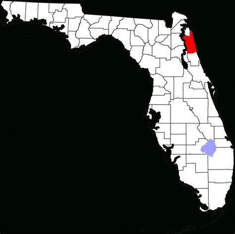 Map Of St Johns County Florida Printable Maps