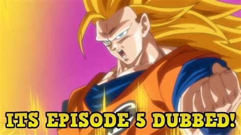 Dragon Ball Super English Dub Episode 5 Review Youtube