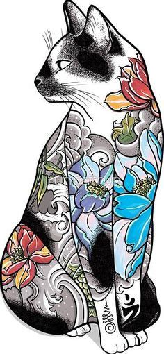 Ideas De Tattoo Gatos Arte De Tatuaje Japon S Ilustraciones Tatuaje Gato