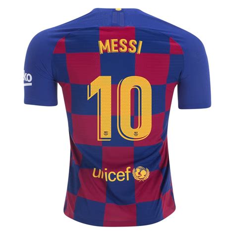 Messi Jersey for Women 2019-2020 Season Barcelona #10 Lionel Messi Home