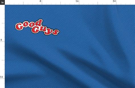 Chucky Good Guys Logo Fabric Spoonflower