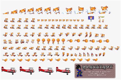 Sonic Mania Tails Sprites Ball
