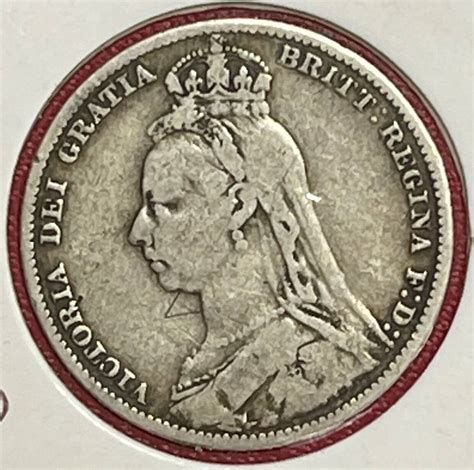 Monnaies 1 Shilling 1890 Monnaie Dangleterre Victoria Etat Tbttb