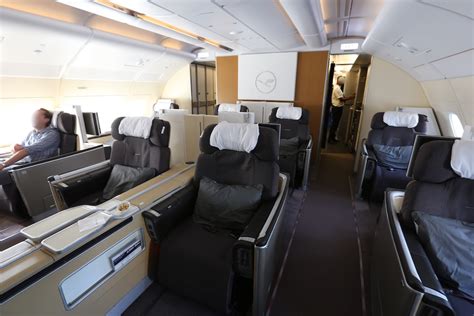 From the front seats, it's almost possible to see straight ahead in the direction the aircraft is flying. Unique 60 of Lufthansa 1St Class Cabins | mfylzjlddbb