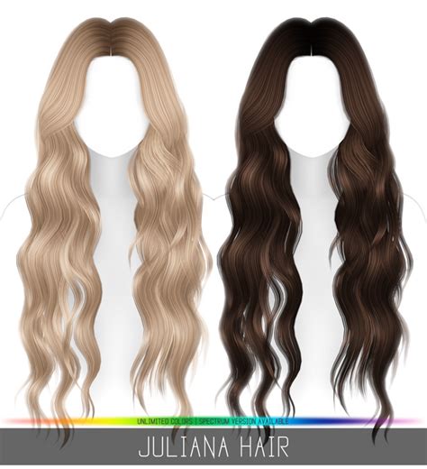 Juliana Hair Simpliciaty Sims Hair Sims 4 Tsr Mod Hair