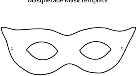 Mask Template Mask Template Mardi Gras Mask Cut Out Template