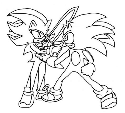 Sonicpara Colorear Dibujos De Sonic Para Colorear Descargar E