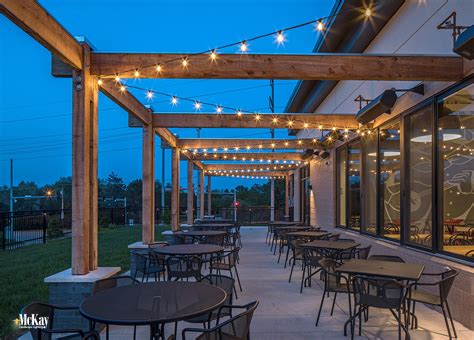 Outdoor Restaurant Patio Lighting | McKay Landscape Lighting