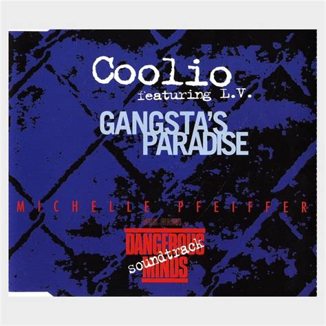 Coolio Ft Lv Gangstas Paradise Eu 1995 Musik På Cd Maxi Elffinas Genbrug