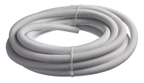 Mk Pvc 25mm White Flexible Conduit Length L10m Departments Diy