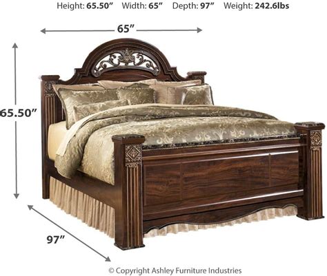 Signature Design By Ashley Bedroom Gabriela Queen Poster Bed B347b4