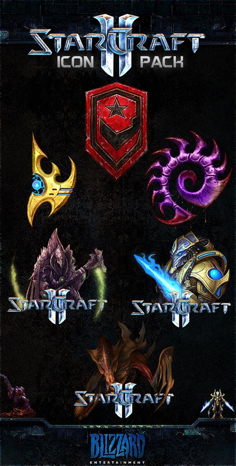 Starcraft Ii Icon Pack By Crussong On Deviantart