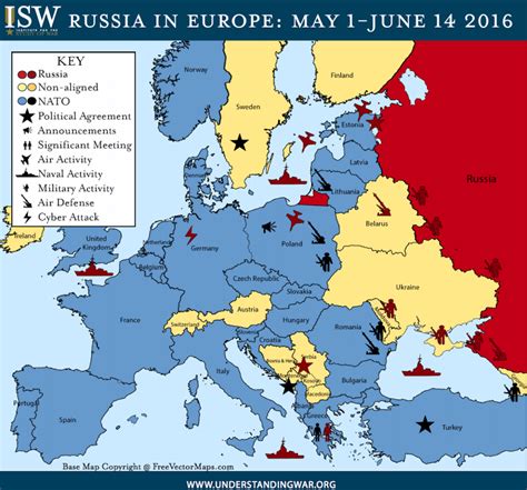 This One Map Shows The Mounting Tensions Between Nato And Russia