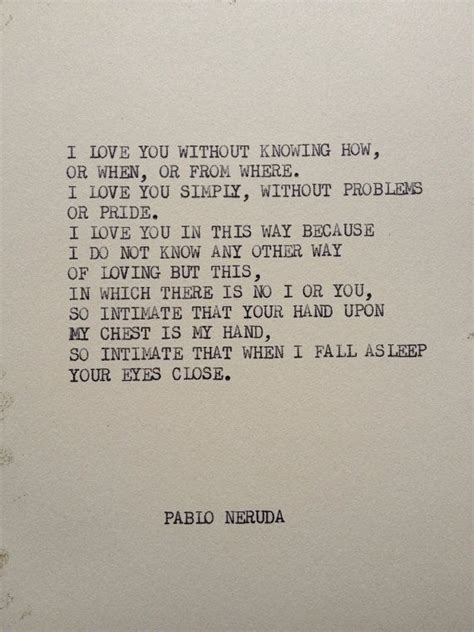 Poema De Pablo Neruda Poem Quotes Words Pablo Neruda Hot Sex Picture