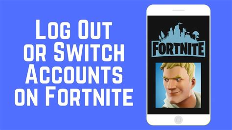 Unlinking an epic games account, which is the same thing as a fortnite account, isn't actually done from your video game console. How to Log Out or Switch Accounts on Fortnite for iOS 2018 ...