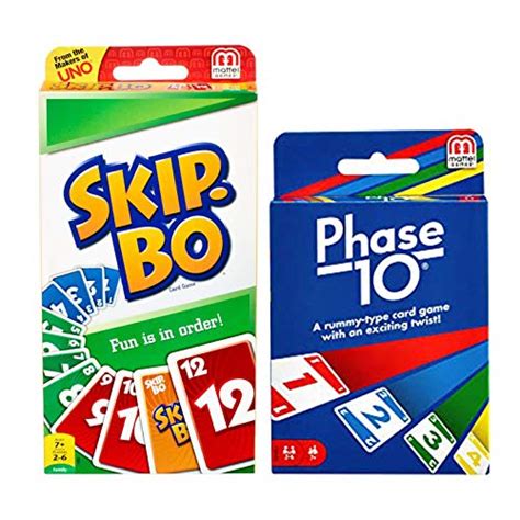 It requires a special deck or two regular decks of cards; Top 10 Phase 10 Card Game Tin - Standard Playing Card ...