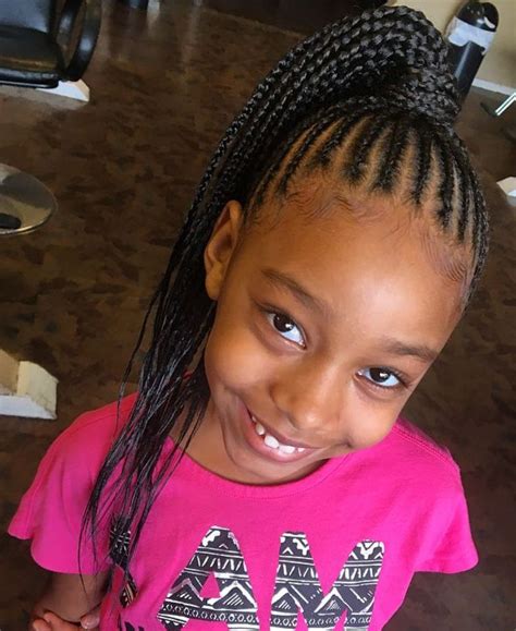 Cornrows braided kids hairstyles braids are an easy and so pleasant way to forget about hair styling for months, give your hair some rest and protect it from harsh environmental. Best 14 African American Toddler Ponytail Hairstyles - New ...