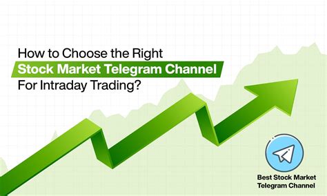 How To Choose The Right Stock Market Telegram Channel