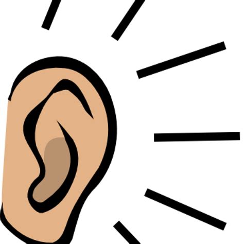 Ear Clipart Right Ear Right Transparent Free For Download On