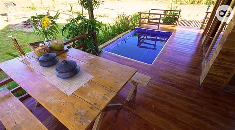 Rancho Oco A Bahay Kubo With Mini Pool Bathtub Pepph