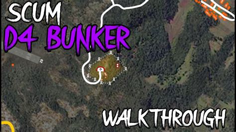 Scum D4 Bunker Walkthrough Youtube