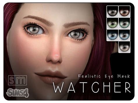 Watcher Realistic Eye Mask By Screaming Mustard At Tsr Sims 4 Updates