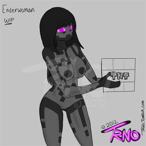 Rule 34 Character Commission Enderman Enderwoman Minecraft Minecraft