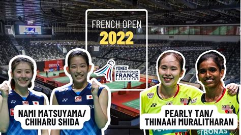 Badminton 2023 N Matsuyamac Shida Vs Pearly Tant Muralitharan