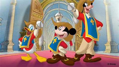 Mickey Donald And Goofy In The 2004 Movie The Three Musketeers Idee Preferiresti
