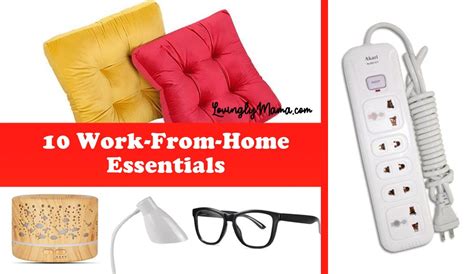 10 Work From Home Essentials You Need For 2021