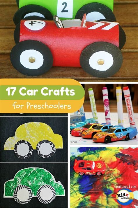 Simple and fun lego coding activities. Car Crafts for Preschoolers featured on Kidz Activities ...