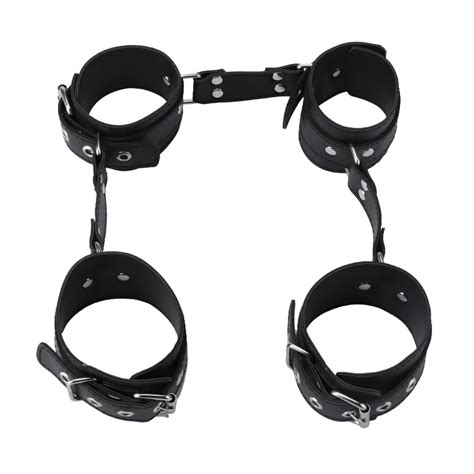 Long Lifespan Sex Toys Leather Sexy Toys Fetish Slave Sex Toys Pu Leather Adult Metal Bondage