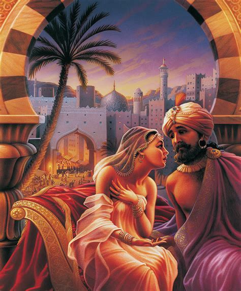 Arabian Night Painting By Leland Klanderman Pixels