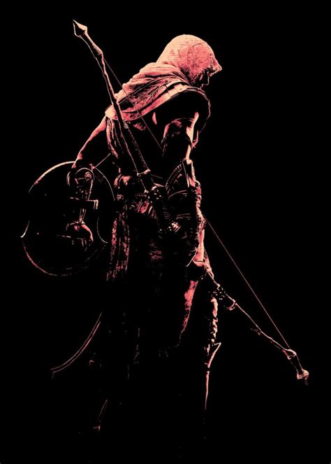 Assassins Creed Metal Poster Print Egi Saputra Displate In 2020