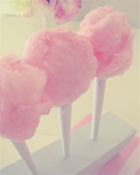 Fluffy Pink Candyfloss On A Stick Pink Cotton Candy Homemade Cotton