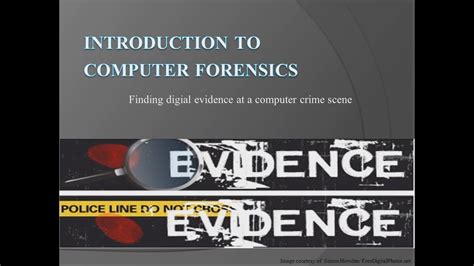 This guide talks about computer forensics from a neutral perspective. Computer Forensics Fundamentals - 01 Understanding what ...
