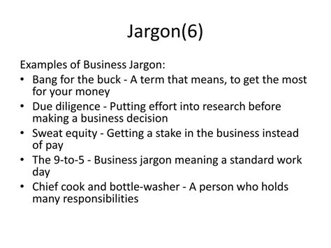 Ppt 13a2 Slang Jargon And Other Non Standard Features Powerpoint Presentation Id6146419