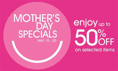 Expert designed mothers day gifts options which are sure to please. Manila Shopper: S&R Mother's Day SALE 2013