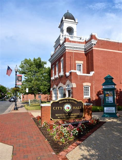 Manassas City Hall In Manassas Virginia Editorial Image Image Of