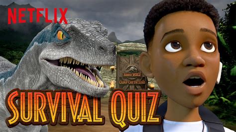 Jurassic World Camp Cretaceous Survival Quiz Netflix Futures