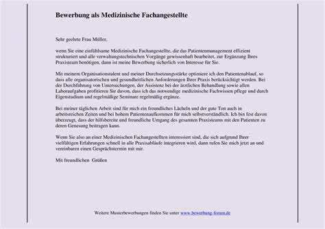Teste dich selbst und finde die fehler im negativbeispiel! Bewerbung als Medizinische Fachangestellte - Bewerbungsforum