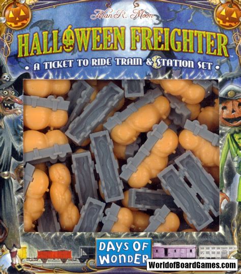 Ticket To Ride: Halloween Freighter (Exp.) - WorldofBoardGames.com